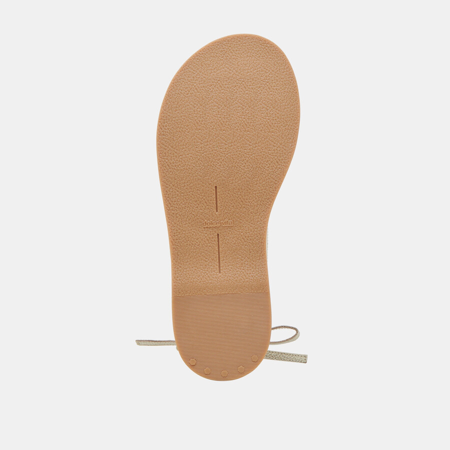 sandalias judy de piel color dorado claro